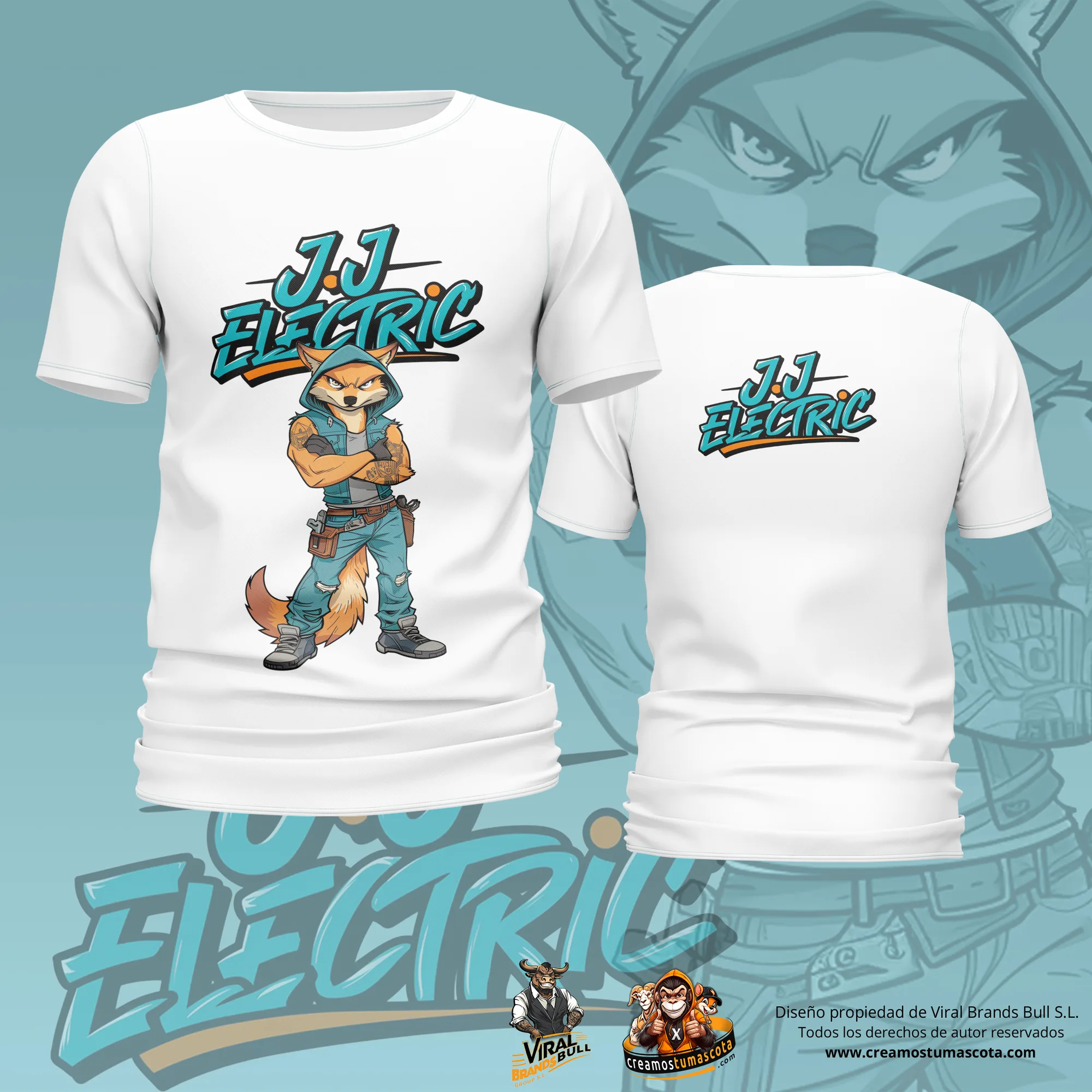 JJ Electric- Camiseta 2